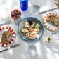Talking Tables - Stainless Steel Plate - 25cm - Blue