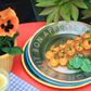 Talking Tables - Stainless Steel Plate - 25cm - Orange