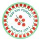 Talking Tables - Tin Tray - 30cm - Tomato - Green