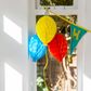 Talking Tables - Balloon Honeycombs - 26cm - Pack of 3 - Birthday Brights