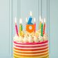 Talking Tables - Twirl Candles - Pack of 8 - Birthday Brights