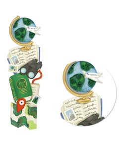 Origamo - Bookmark - Filigrana - Travel