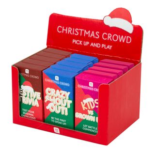 Talking Tables - Christmas Crowd - Assorted Display of 15 (5 x 3 Games)
