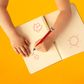 Legami - Two-Colour Ballpoint Pen - Click&Clack - Ladybug