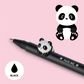 Legami - Gel Pen With Animal Decoration - Lovely Friends - Panda (ships as Pk of 15 - CPPKIT1)