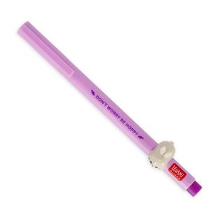 Legami - Gel Pen With Animal Decoration - Lovely Friends - Bunny (ships as Pk of 15 - CPPKIT9)