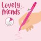 Legami - Gel Pen With Animal Decoration - Lovely Friends - Unicorn (ships as Pk of 15 - CPPKIT6)