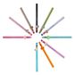 Legami - Gel Pen With Animal Decoration - Lovely Friends - Llama (ships as Pk of 15 - CPPKIT10)