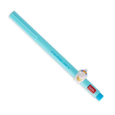 Legami - Gel Pen With Animal Decoration - Lovely Friends - Llama (ships as Pk of 15 - CPPKIT10)