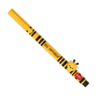 Legami - Gel Pen With Animal Decoration - Lovely Friends - Bee (ships as Pk of 15 - CPPKIT12)