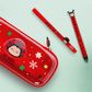 Legami - Gel Pen With Animal Decoration - Lovely Friends - Ladybug