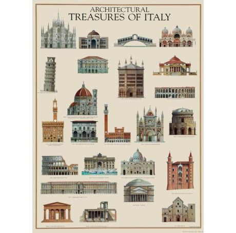*IFI Architettura Italiana 50 X 70cm