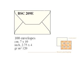Rossi 1931 - Medioevalis - BSC209e CREAM Envelope box 100