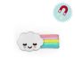 Legami - Magnetic Clip - Rainbow (ships as Pkof 6 - CATYRNBKIT3)