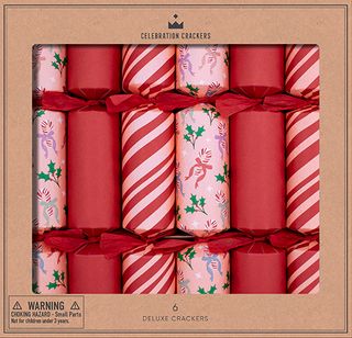 Celebration Crackers - Deluxe Crackers - 12 Inch - Christmas Candy - Set of 6