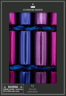 Celebration Crackers - Deluxe Crackers - 12 Inch - Pin Jewels - Set of 12