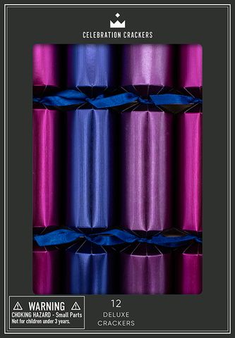 Celebration Crackers - Deluxe Crackers - 12 Inch - Pin Jewels - Set of 12