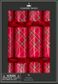 Celebration Crackers - Deluxe Crackers - 12 Inch - Red Plaid - Set of 12
