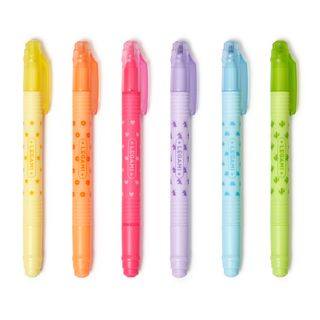 Legami - Set of 6 Erasable Highlighters - Magic Highlighters (ships as a Pk of 12 - EHKIT1)