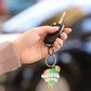 Legami - Enamel Key Ring - What A Key Ring - Air Balloon