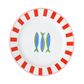 Talking Tables - Enamel Plate - 20cm - Fish
