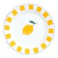 Talking Tables - Enamel Plate - 20cm - Lemon
