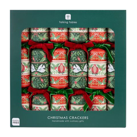 Talking Tables - Deluxe Crackers - Cook's Gifts - 12 Inch - Folklore - Set of 6