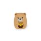 Legami - Pencil Sharpener - Mini Friends - Teddy Bear (ships as a Pk of 12 - CSHKIT2)