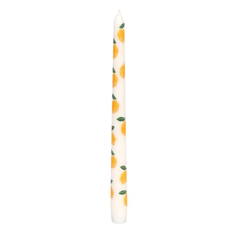 Talking Tables - Taper Dinner Candles - Pack of 2 - Lemon