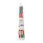 Talking Tables - Taper Dinner Candles - Pack of 2 - Red & Green Check
