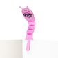 Thinking Gifts - Flexilight Pals Bookworm - Booklight - Pink