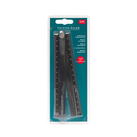 Legami - Aluminium Folding Ruler (ships as Pack of 20 - FRSKIT2)