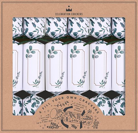 Celebration Crackers - Eucalyptus - Fill Your Own Crackers - 12 Inch - Box of 6