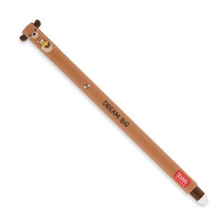 Legami - Erasable Gel Pen Single - Teddy Bear - Red Ink (Ships as Pk 30 - EPREDKIT24)