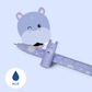 Legami - Erasable Gel Pen Single - Hippo - Blue Ink  (Ships as Pk 30 - EPBLUKIT28)