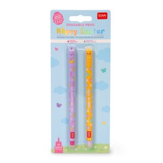 Legami - Set of 2 Erasable Gel Pen - Hoppy Easter (ships as a Pk of 12 - EPSETKIT10)