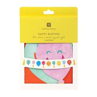 Talking Tables - Ballooon Shaped Garland - 3m - Happy Face