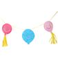 Talking Tables - Ballooon Shaped Garland - 3m - Happy Face