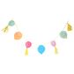 Talking Tables - Ballooon Shaped Garland - 3m - Happy Face