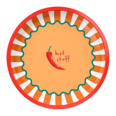 Talking Tables - Tin Tray - 30cm - Chilli