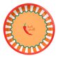 Talking Tables - Tin Tray - 30cm - Chilli