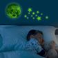 Legami - Adhesive Glow In The Dark Moon - Super Moon (Ships as Pk of 8 - GLWKIT2)