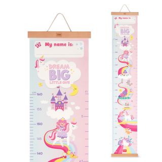 Legami - Wall-Hanging Height Chart - Dream Big, Little One - Unicorn