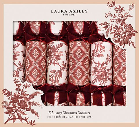 Laura Ashley - Luxury Crackers - 13 Inch - Tales of Yuletide - Set of 6
