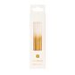 Talking Tables - Straight Candles 10cm - Pack of 16 - Gold Ombre
