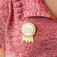 Talking Tables - Enamel Badge - 6cm - 50 - Luxe Gold