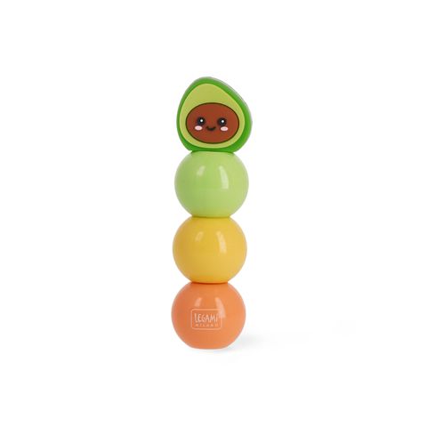 Legami - 3-In-1 Highlighter - 3 Is Better Than 1 - Avocado (ships as a Pk of 12 - MUMAKIT2)
