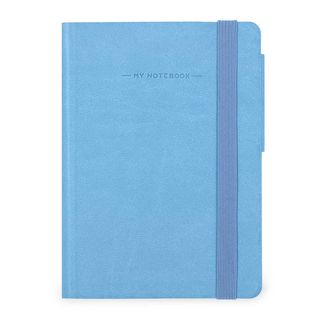 Legami - My Notebook - Small (9.5 x 13.5cm) - Plain - Retro Blue
