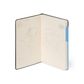 Legami - My Notebook - Medium (13 x 21cm) - Plain - Retro Blue