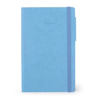 Legami - My Notebook - Large (17 x 24cm) - Plain - Retro Blue